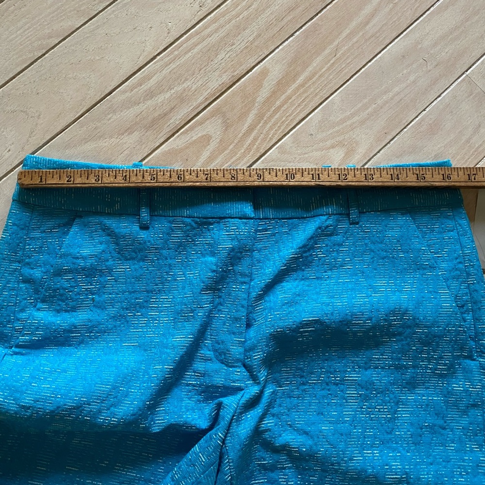 NWT Michael Michael Kors Blue Dress Shorts - 8 - Picture 7 of 9
